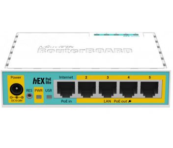 MikroTik hEX PoE lite (RB750UPr2)