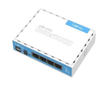 RB941-2nD 2.4GHz Wi-Fi точка доступа с 4-портами Ethernet для домашнего использования