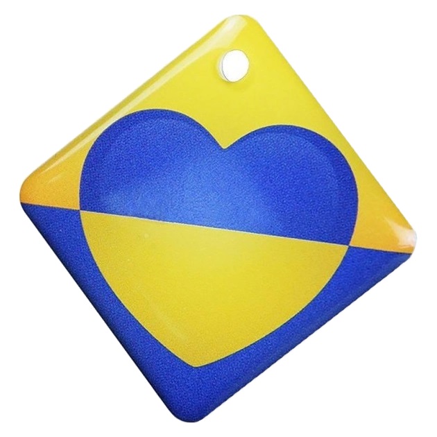 RFID KEYFOB EM RW HEART Брелок